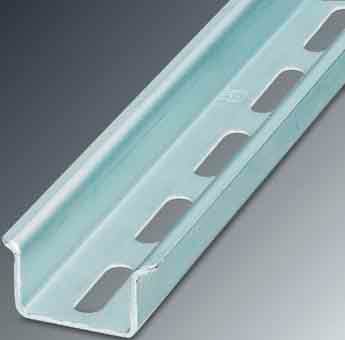 Phoenix Contact Hutprofil-Tragschiene gelocht L=2m NS 35/15 ZN Perf 2m