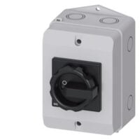 Siemens Dig Industr. Haupt-/Not-Aus-Schalter 1N+1PE 3p. 16A 7,5kW 3LD2064-0TB51
