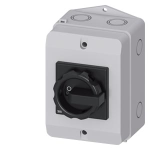 Siemens Siemens Dig Industr. Haupt-/Not-Aus-Schalter 1N+1PE 3p. 16A 7,5kW 3LD2064-0TB51