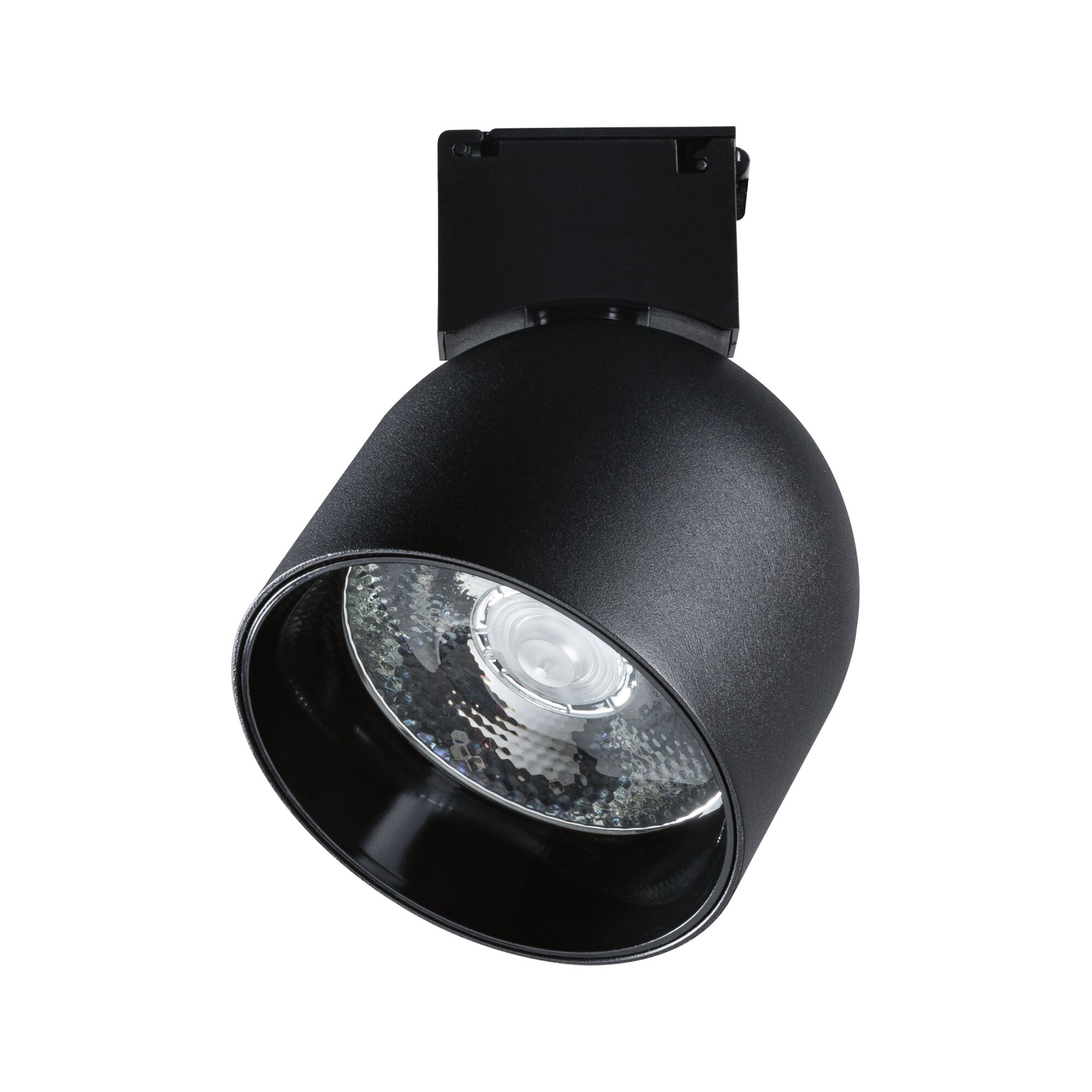 Paulmann PAULMANN LED-Schienenstrahler 7W Konverter schwarz 946.17 1LED 3000K weiß 405lm schwarz matt Aluminium