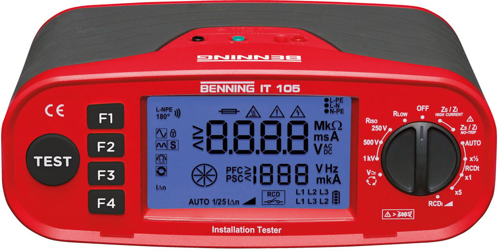 BENNING Installationsmessgerät digi BENNING IT 105 Isolationswiderstand