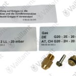 VAILLANT Umstellsatz Vaillant-Nr. 0010042273