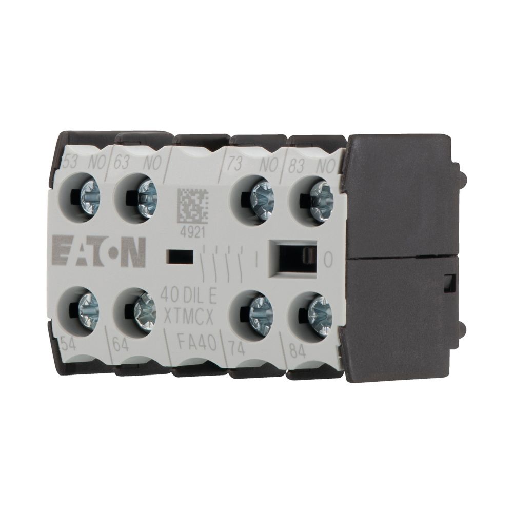 Eaton (Moeller) Hilfsschalterbaustein 4S, Zentral-Aufbau 40DILE