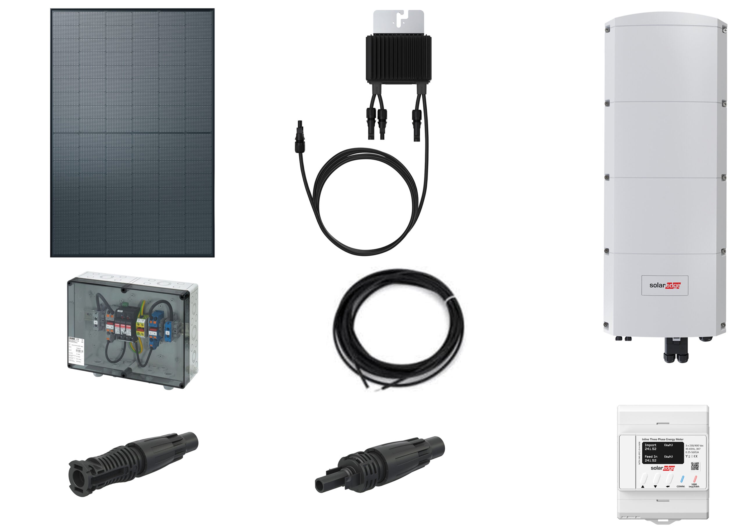 12.116 Set L 24x AC-450TGBL/108BB auf SE10K-RWB48BFN4 - 10,80 kWp
