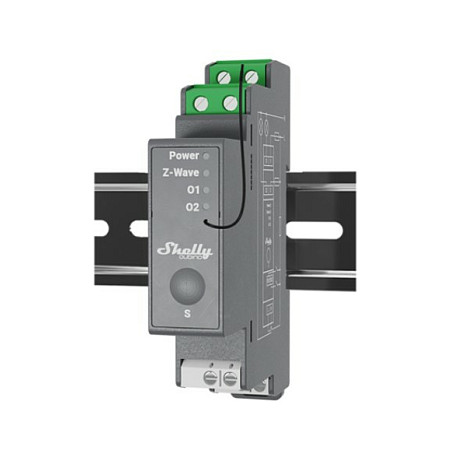 Shelly Shelly Relais "Wave Pro 2" max 25A Z-Wave DIN-Rail