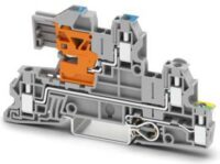 Phoenix Contact Installationsetagenklemme 0,2-4qmm 5,2mm grau UTI 2,5-PE/L/NT