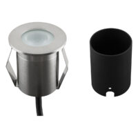 EVN Lichttechnik LED-Bodeneinbauleuchte Edelstahl 230V 2W ww 652 120