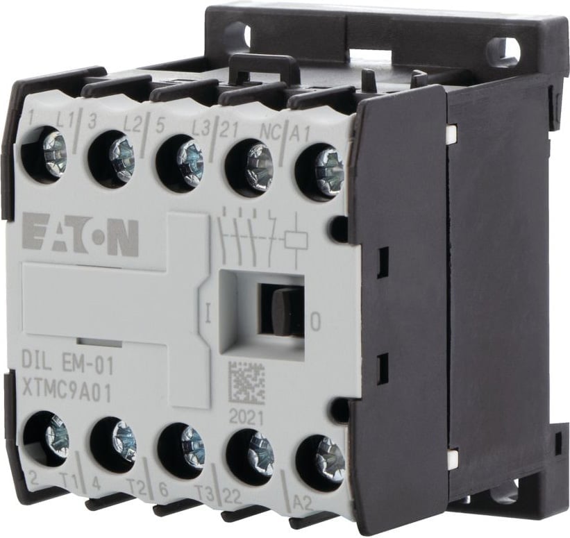 Eaton Eaton (Moeller) Leistungsschütz AC-3/400V:4kW 3p DC DILEM-01-G(24VDC)