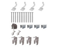 VAILLANT Schrägdach-Set, Basis für Montage 1 x VPV P, Rahmen silber