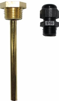 Speichertauchhülse 1/2" mit Kabelverschraubung
