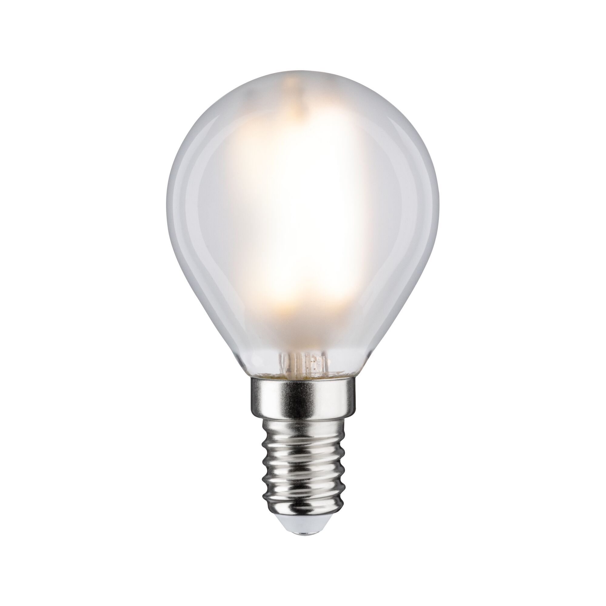Paulmann PAULMANN LED-Kugellampe FM E14 P45 5W weiß 287.28 4000K 470lm F mattiert dimmbar AC