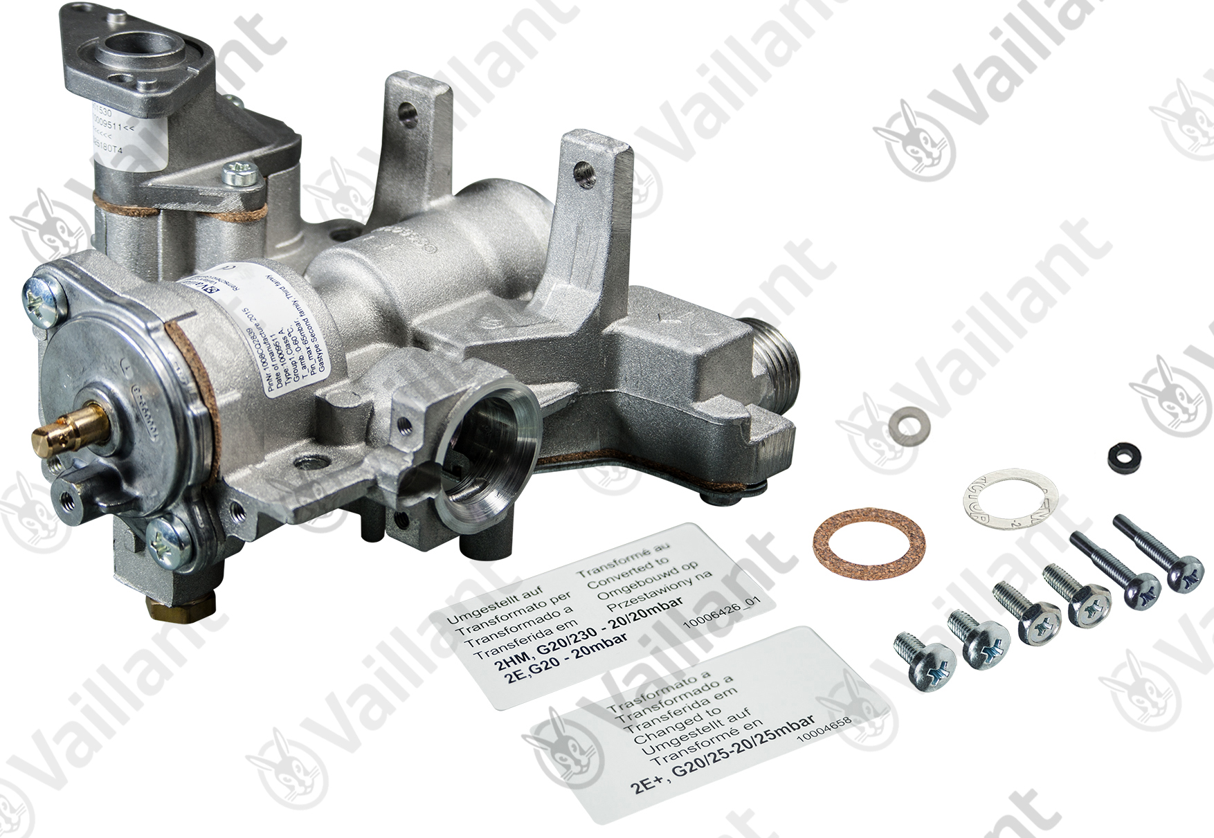 Gasarmatur, 2H-2L Vaillant-Nr. 0020206102