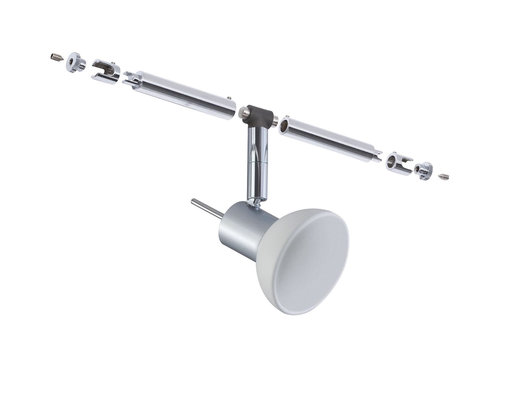 Paulmann PAULMANN Anbaustrahler 10W Konverter NV chr Sheela 941.31 GU5,3 chr matt ST IP20