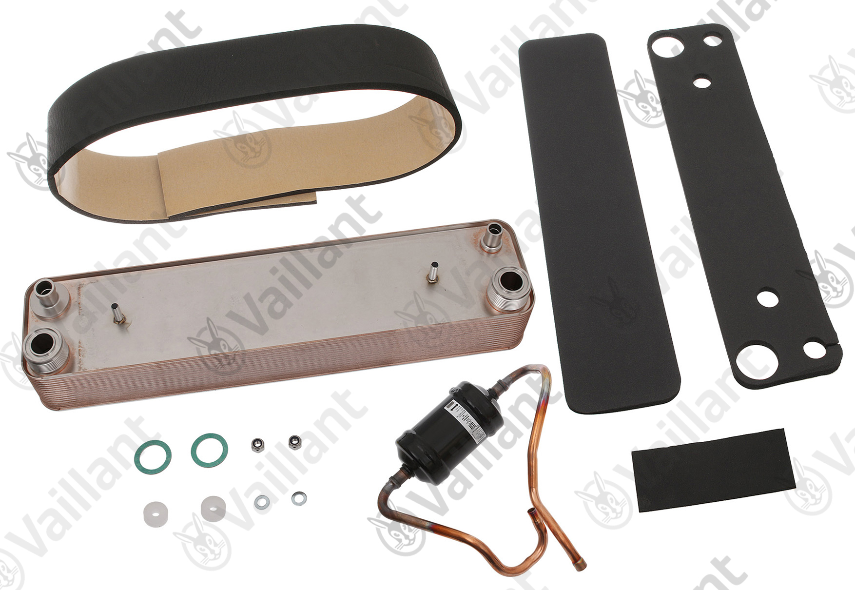 VAILLANT Verdampfer, 30 Platten Vaillant-Nr. 0020222901