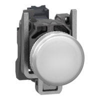 Schneider Electric Leuchtmelder weiß, mit LED-Mod. 24V XB4BVB1