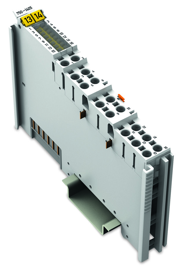 WAGO GmbH &amp; Co. KG Digital Eingangsklemme 16-Kanal DC24V 3.0ms 750-1405