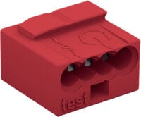 WAGO GmbH & Co. KG Verbindungdosenklemme rt 4x0,6-0,8mm 243-804