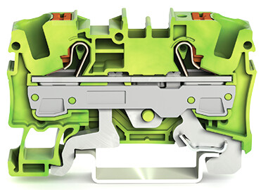 WAGO GmbH &amp; Co. KG 2-Leiter-Schutzleiterkl. 6qmm, grün-gelb 2206-1207