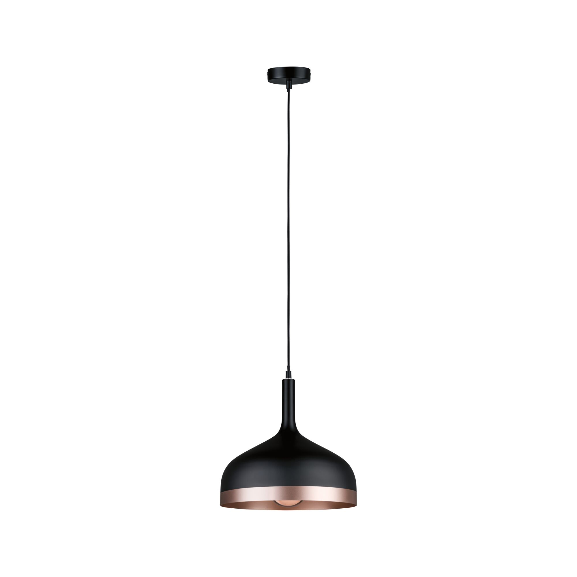 Paulmann PAULMANN Pendelleuchte HV schwarz E27 sym Embla 796.29 IP20