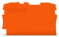 WAGO GmbH & Co. KG 2L-Abschlussplatte orange 2000-1292