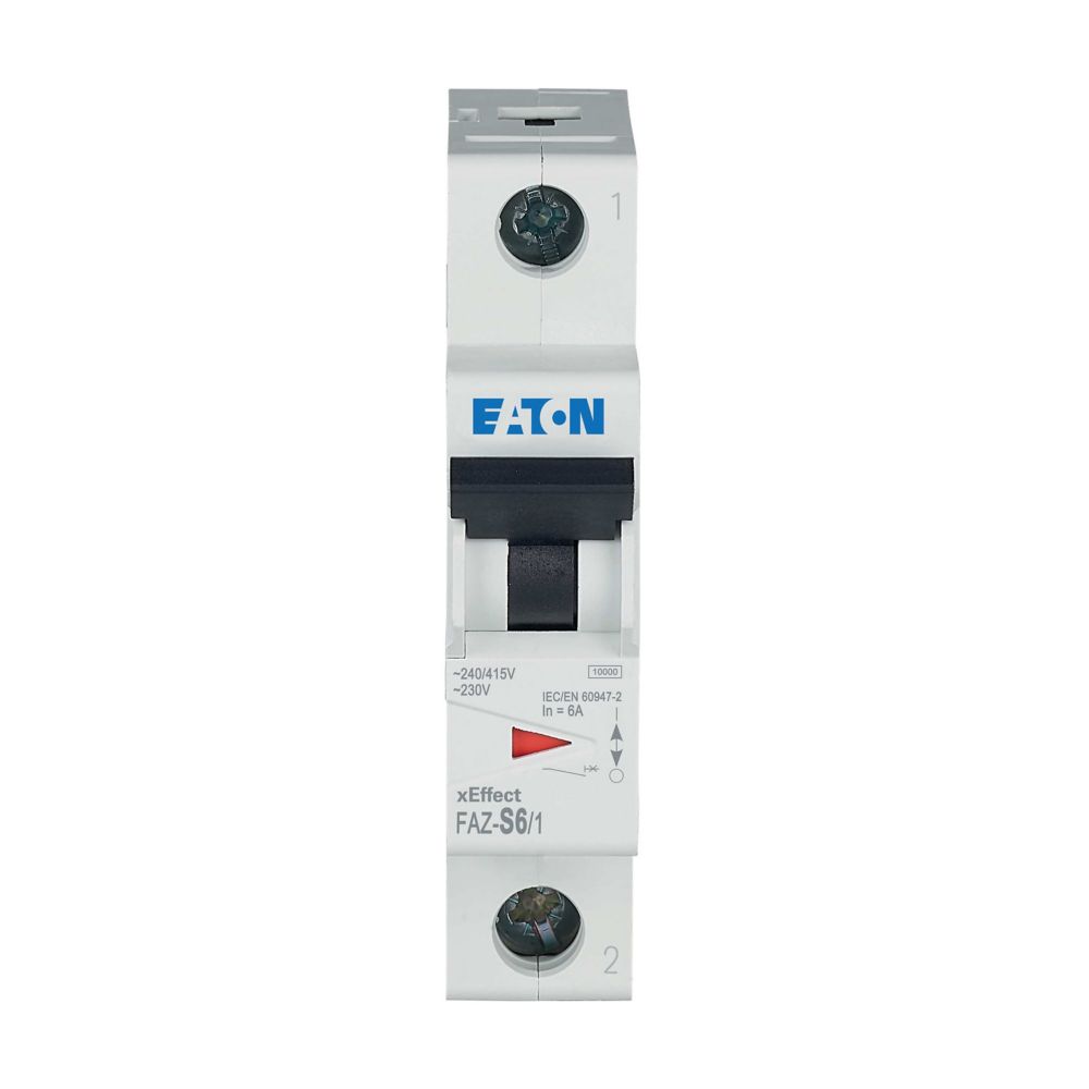 Eaton Eaton (Moeller) Leitungsschutzschalter S 6A, 1p FAZ-S6/1