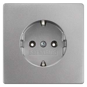 Siemens Siemens Dig Industr. style SCHUKO-Steckdose platin 5UB1853-1