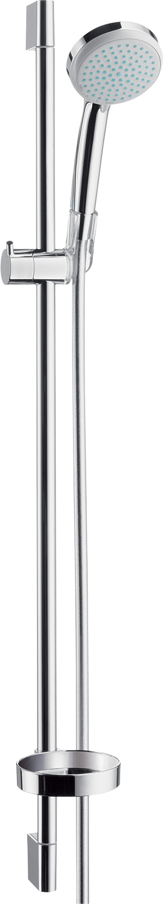 Brauseset Croma 100 Vario mit Unica'C Typ 90 und Cassetta Seifenschale chrom