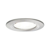 PAULMANN LED-Einbaustrahler 6,5W 1LED weiß Nova 929.77 Edelstahl 4000K 470lm GU10 Edelstahl