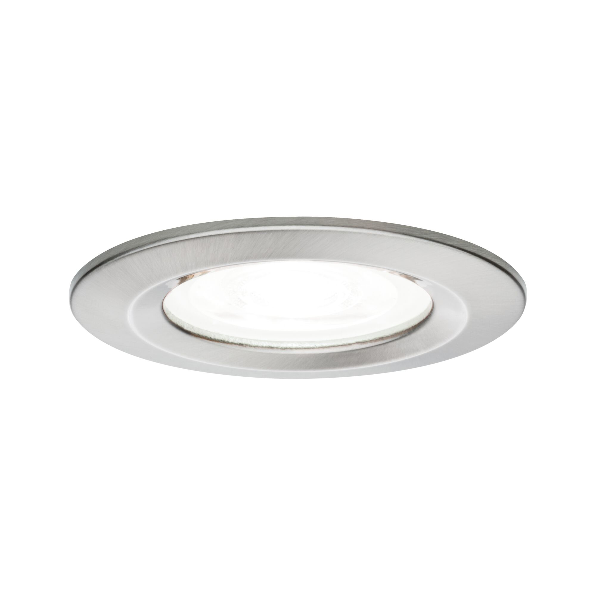 Paulmann PAULMANN LED-Einbaustrahler 6,5W 1LED weiß Nova 929.77 Edelstahl 4000K 470lm GU10 Edelstahl