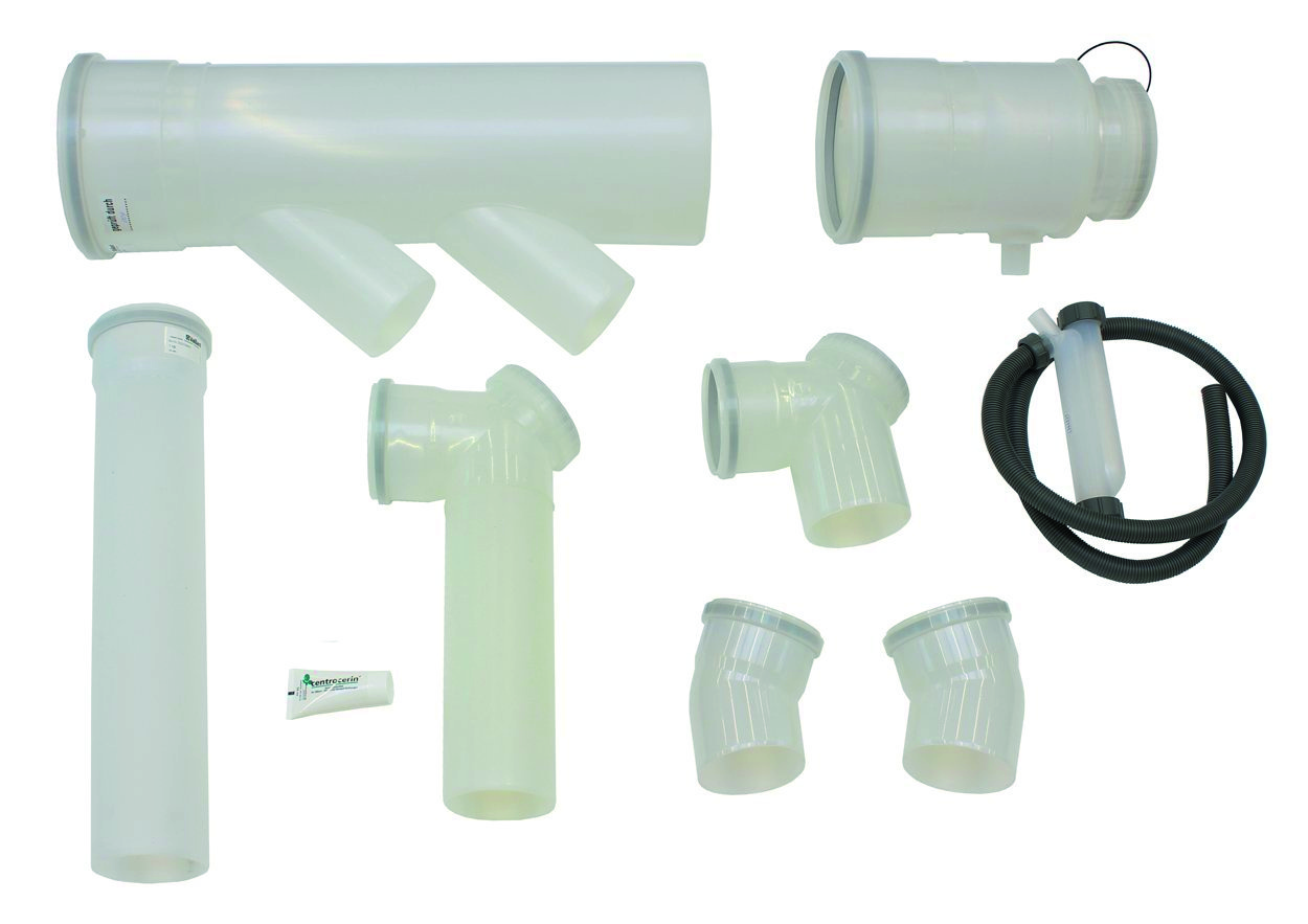 Basis-Anschluss-Set 2er Kaskade 160m VC 806-1206/5-5 Rücken/Rücken
