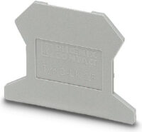 Phoenix Contact Deckel 37,6x1,5x30,7mm grau D-UK 2,5