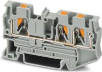 Phoenix Contact Durchgangsreihenklemme 0,2-6qmm, grau PT 4-TWIN