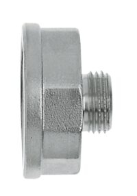 Reduzierstück Rp 1 x R 3/4, Messing vernickelt