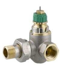 Dynamic Valve RA-DV 10 druckunabhängig, R 3/8, WE re, vernickelt