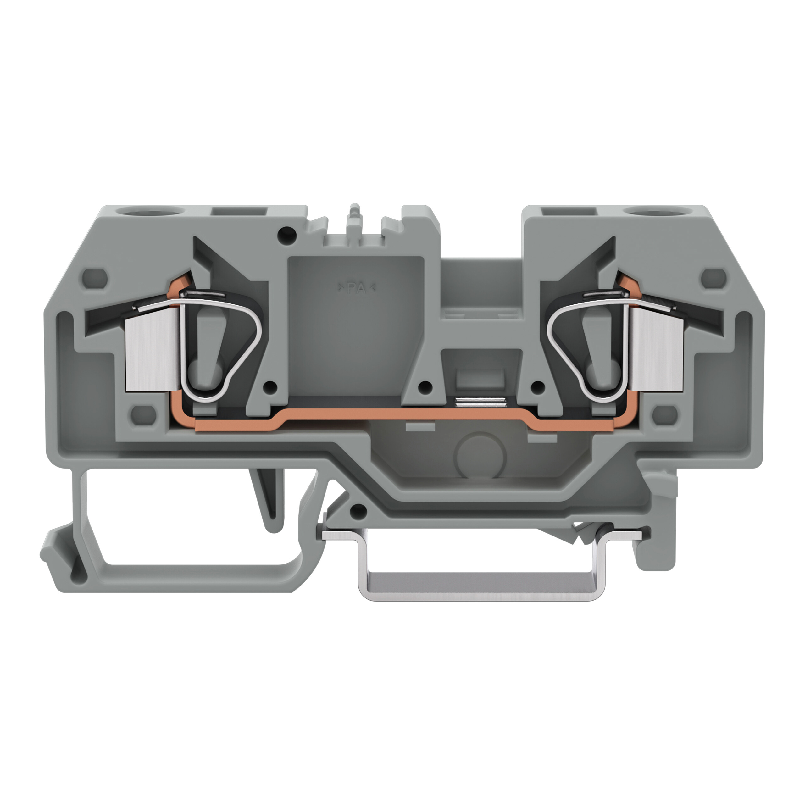 WAGO GmbH &amp; Co. KG Durchgangsklemme grau 0,2-6qmm 282-901