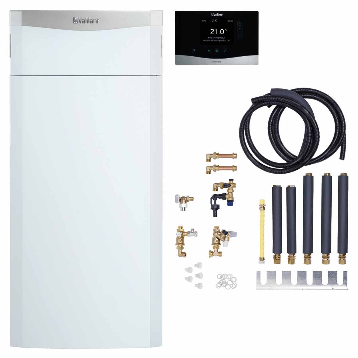 VAILLANT ecoCOMPACT Paket 1.352/3 VSC 206/4-5 90 E, VRT 380/2, Konsole