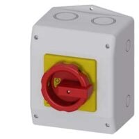 Siemens Dig Industr. Haupt-/Not-Aus-Schalter 1S+1Ö 1N 3p. 63A 3LD2565-1GP53