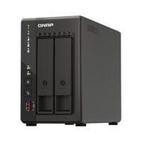 QNAP TS-253E NAS-Server 2 Schächte Intel Celeron J6412 2,6GHz SATA 6Gb/s