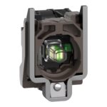 Schneider Electric Hilfsschalterblock 1S mit LED-Mod, weiß 24V ZB4BW0B11