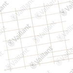 VAILLANT Gitter, hinten Vaillant-Nr. 8000020323