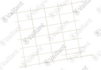 VAILLANT Gitter, hinten Vaillant-Nr. 8000020323