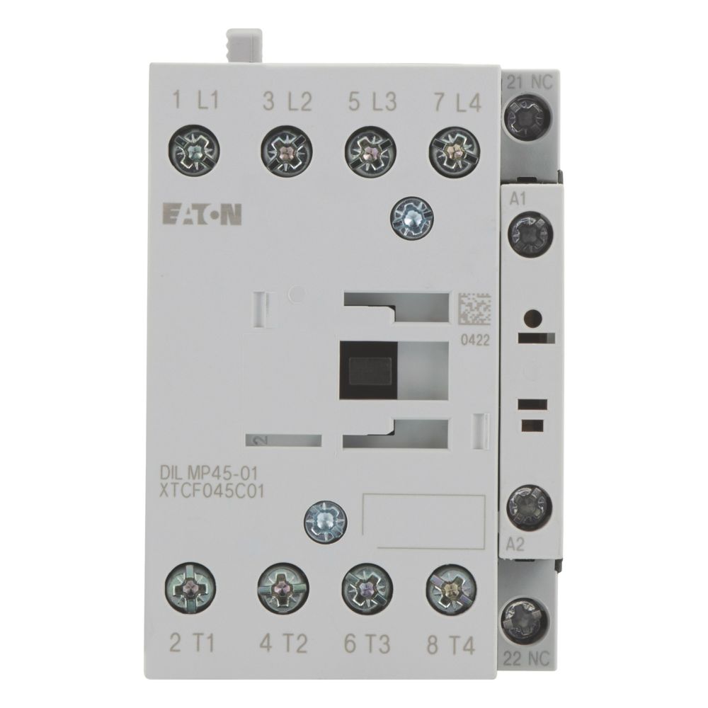 Eaton Eaton (Moeller) Leistungsschütz 45A,230V50/240V60HZ DILMP45-01 #118914