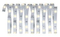 PAULMANN LED-Lichtband 2,27W/m weiß 3000K 704.28 30Stk/m IP00 AC 12V Anschlussset