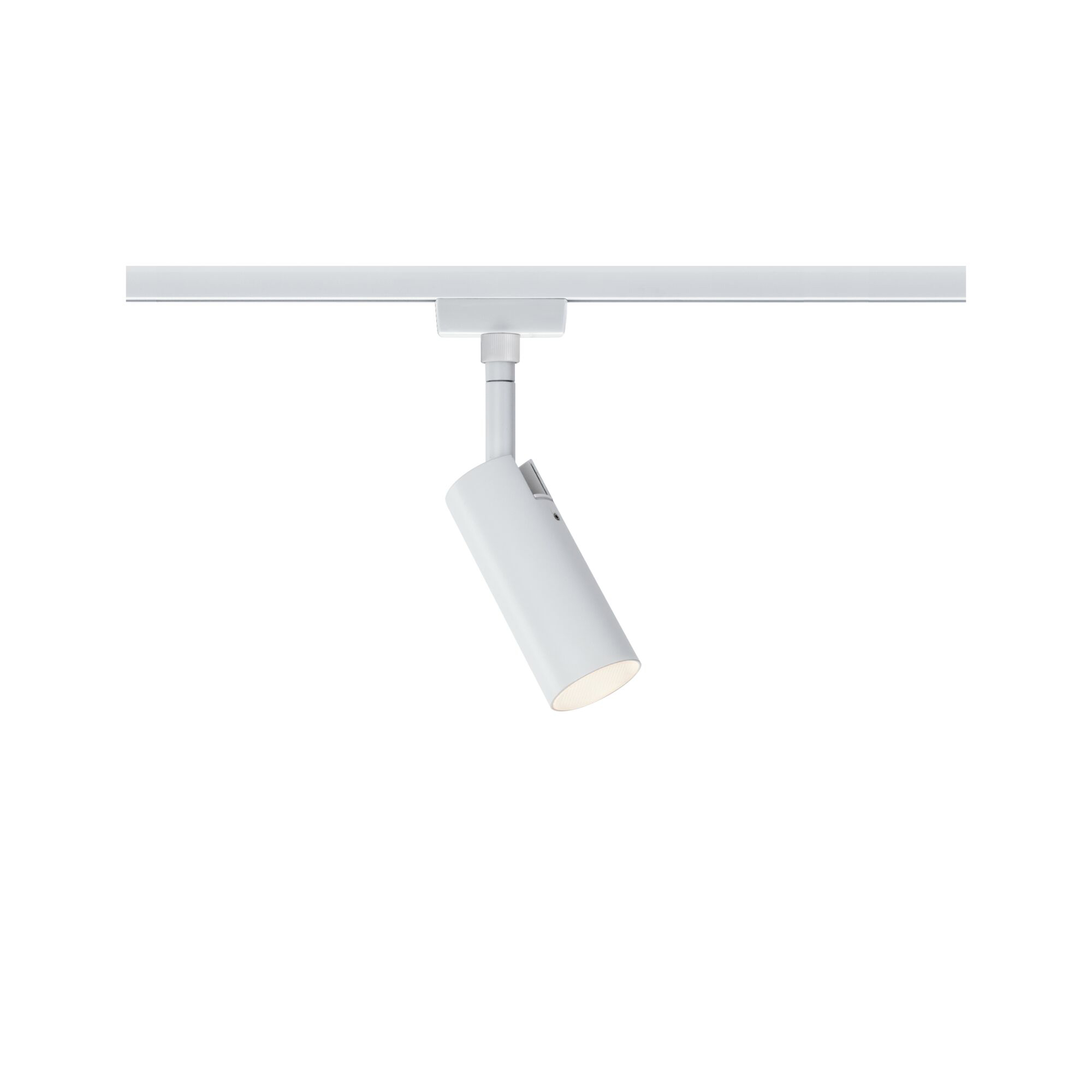 Paulmann PAULMANN LED-Schienenstrahler 5W 1LED weiß 955.91 3000K weiß 150lm weiß matt Aluminium engstr