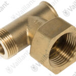 T-Stück, K.F.E.-Hahn/Speicher Vaillant-Nr. 0020013482