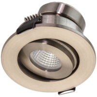 EVN Lichttechnik LED-Deckeneinbauleuchte 3000K 350mA IP44 P44031302 Edelstahl