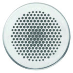 VAILLANT Design Abdeckblende rund Durchmesser 125 mm Industrial Edelstahl