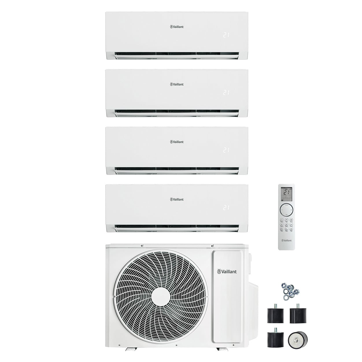 VAILLANT Paket 5.033 climaVAIR multi VAM 1-080 A4NO + 2,5 kW (3) + 3,5 kW (1)