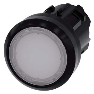 Siemens Siemens Dig Industr. Drucktaster 22mm, rund, weiß 3SU1001-0AA60-0AA0