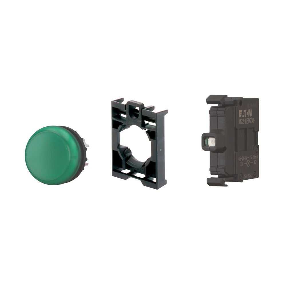 Eaton Eaton (Moeller) Leuchtmelder Komplettgerät M22-L-G-LED-BVP
